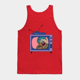 Cartoon Tv Nightmare no sleep beast candy invastion Tank Top